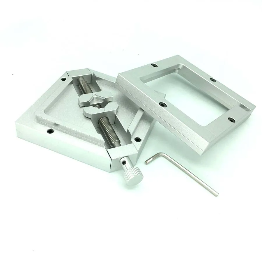 1PCS 90*90mm Universal BGA Reballing Station,Stencil Holder Bracket Foxture Fixture for PCB Chip Welding Rework Repair Fixture