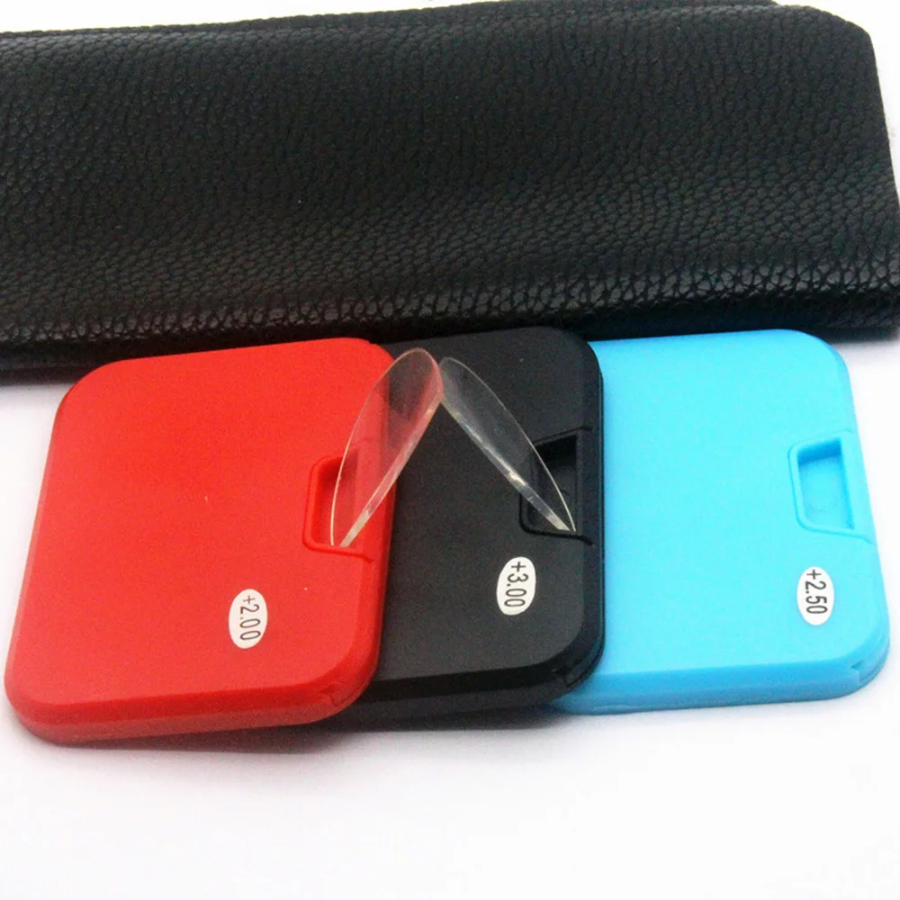 Gafas de lectura bifocales de fuerza ajustable para hombres y mujeres, lentes de presbicia sin brazo TR, aumento, 1,0-3,0, nuevas