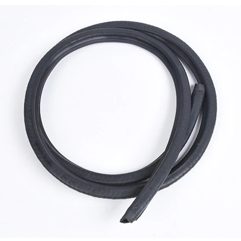 2Pcs/Lot Rubber Seal Strip Car Door Weatherstrip Car Door Edge Rubber Sealing For Car B Pillar Protection Sticker Front Auto