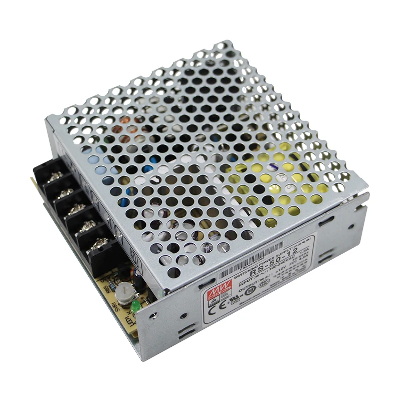 MEAN WELL RS-50-5 5V 10.0A 50W High Quality meanwell AC/DC 50W Single Output Switching Power Supply