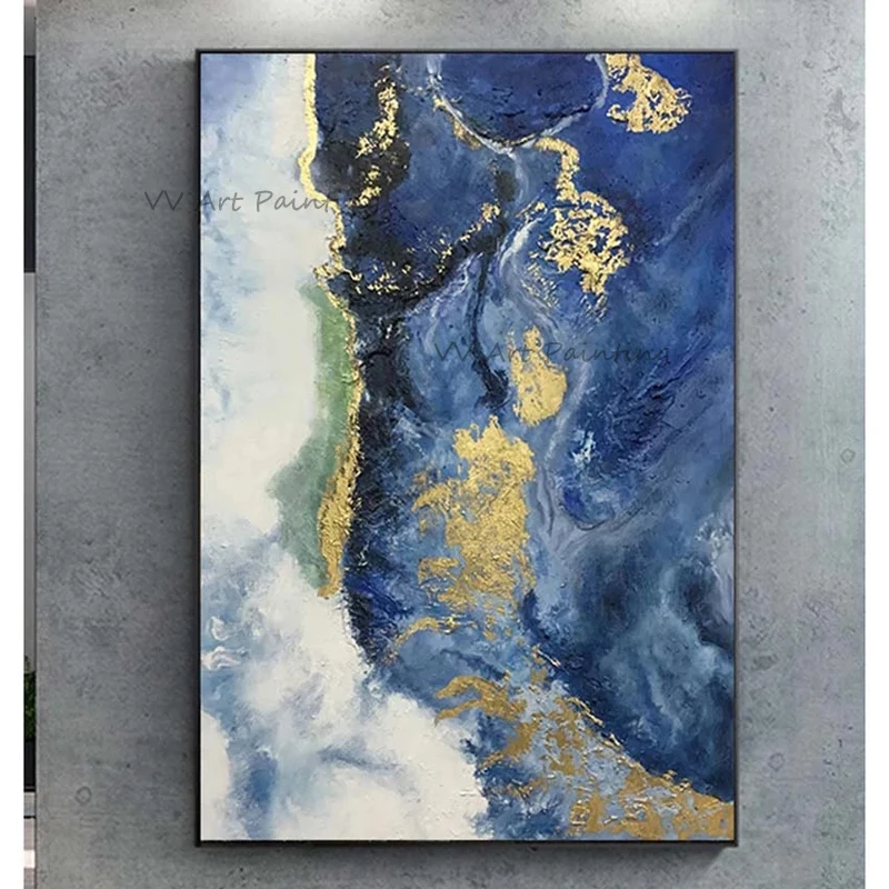 Secret Sky Graph New Handmade Seascape Oil Painting On Canvas Hand Painted Sea Wave Oil Picture for Living Room Decor Picture