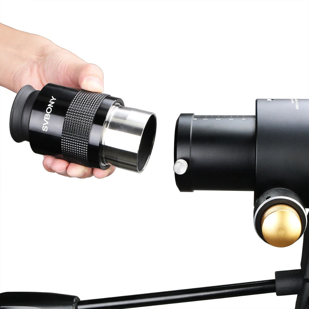 SVBONY Professionelles Astronomie-Teleskop, 34 mm, 2 Zoll Weitwinkel, 72 ° FMC Asphärisches Okular HD – Detail 11