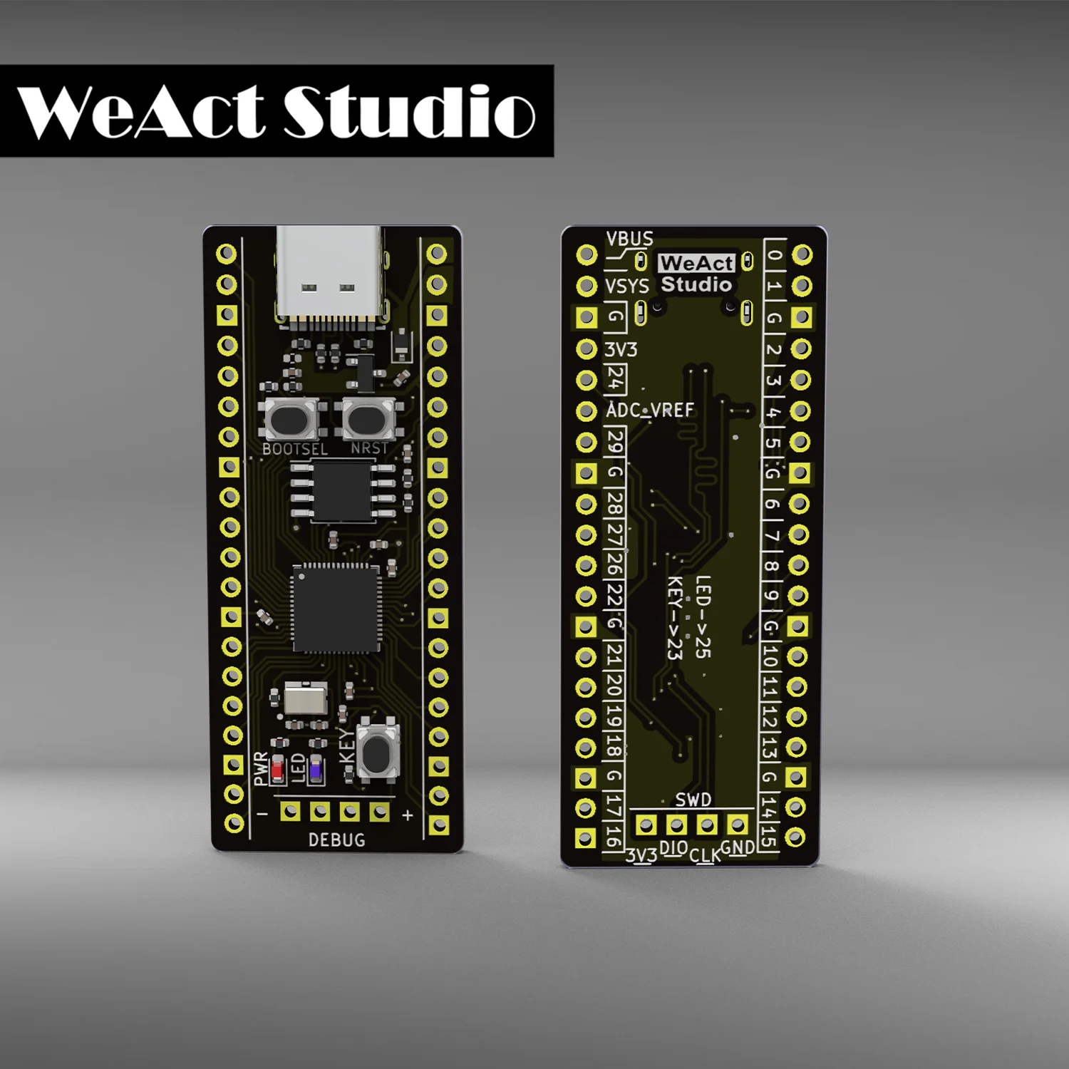 Raspberry Pi Pico Board RP2040 2 MB 4 MB 8 MB 16 MB Unterstützt Micropython /C/C++, CircuitPython