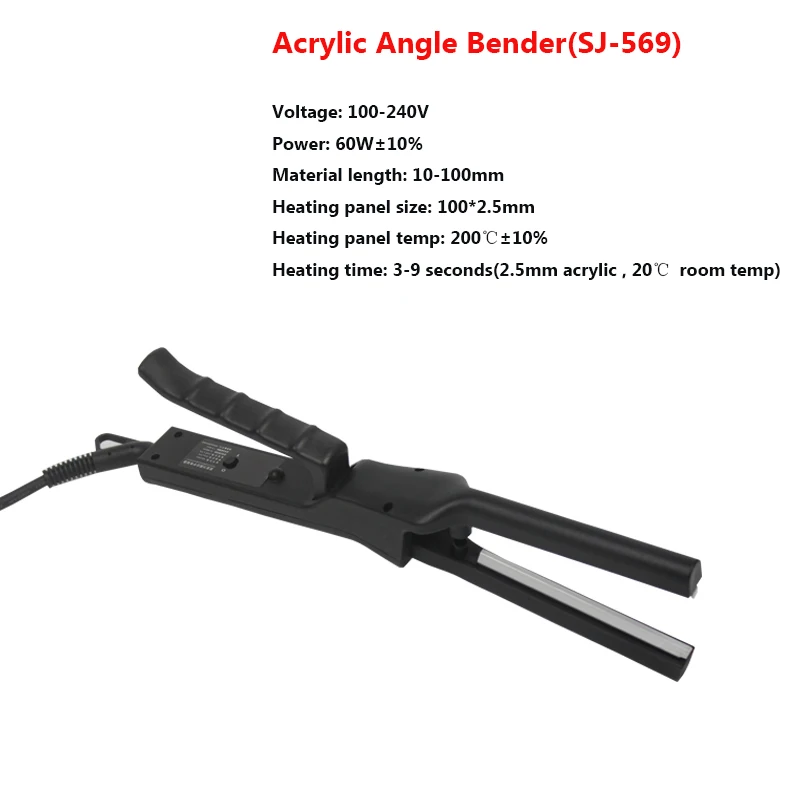 2024 NEW Acrylic Channel Letter Bender Arc/Angle Shape Light Box Bending Machine Hook Knife CE Compliant Hot Sales