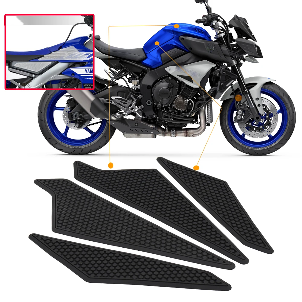 Motorcycle Non-slip Side Fuel Tank Stickers Waterproof Pad For Yamaha YZ250F YZ250FX YZ450F YZ450FX WR250F WR450F 2019-2014 2018