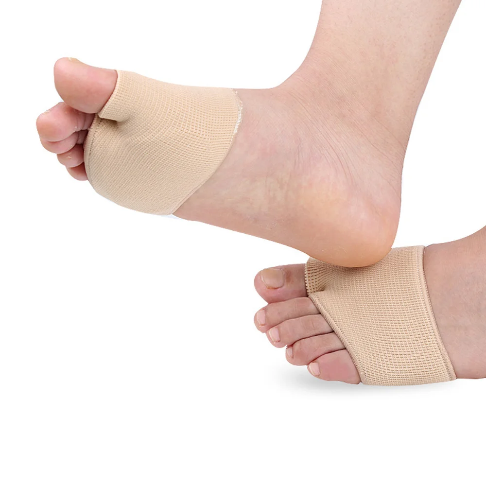 1Pair Soft Metatarsal Pad Metatarsal Sleeve for Forefoot Pain-Metatarsalgia, Morton's Neuroma, Plantar Warts, Corns Sesamoiditis