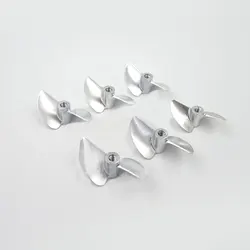 Rc Racing Boat 2 Blades Propeller Aluminum Alloy M4 Propeller M4 Screw D30/32/33/34/35/36/37/38/39/40/42/44/45 For M4 Boat Shaft