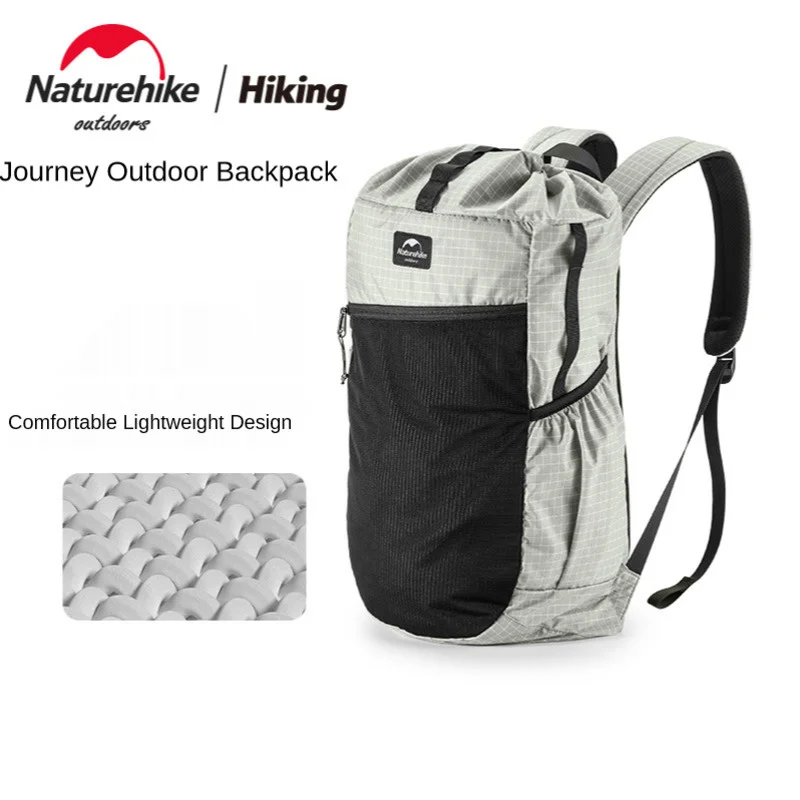 Naturehike UltraLight 20L Backpack Ventilation Outdoor Climbing Bag For Men And Women Water Proof Lightweight Travel Backpack