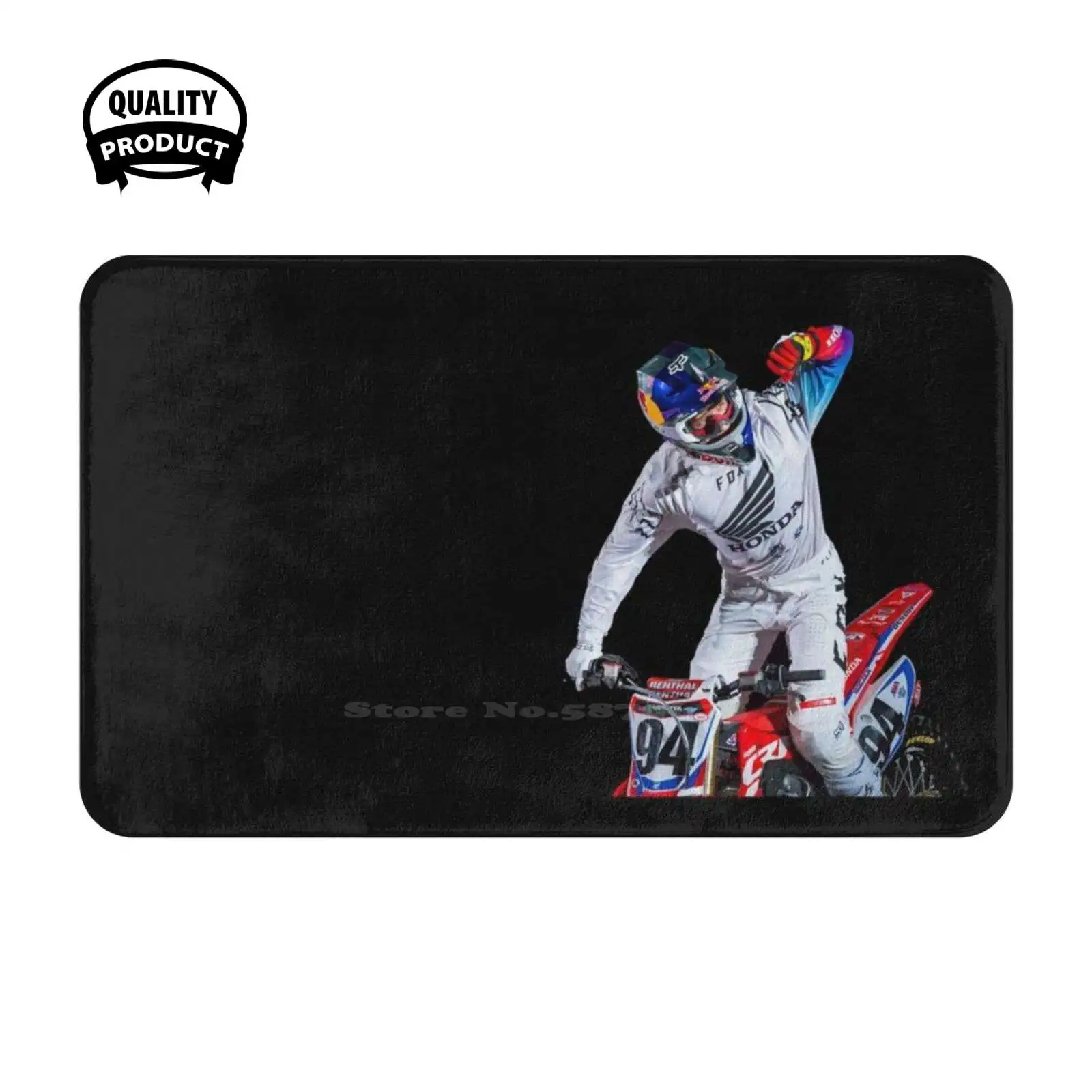 Life For Racing Soft Cushion Home Carpet Door Mat Car Rug 94 Ken Roczen Dirtbike Top Selling Racing