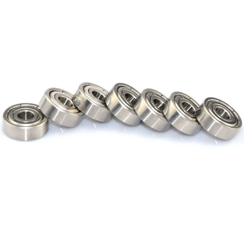 10/50pcs S608ZZ 8x22x7mm ABEC-5 608 Stainless Steel Deep Groove Ball bearing shielded Miniature 8*22*7mm S 608ZZ 608Z