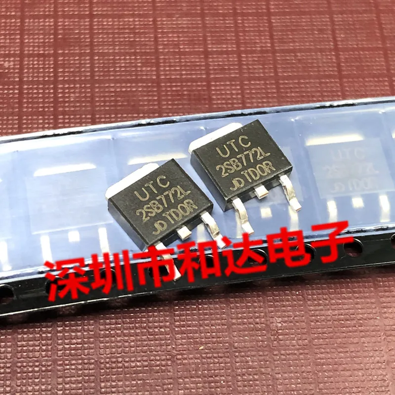 5pcs 2SB772L TO-252 -40V -3A