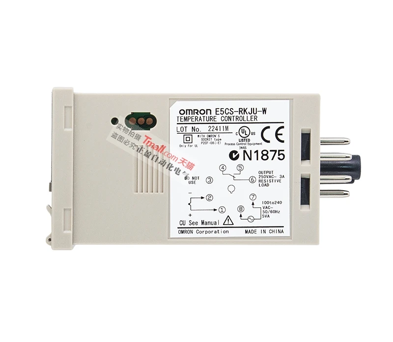 temperature controller temperature controller E5CS-RKJU-W instead of RKJ E5C4-R20K 8 feet