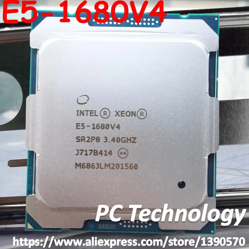 E5-1680 V4 Original Intel Xeon QS version E5-1680V4 3.40GHZ 8-Core 20MB SmartCache 140W E5 1680V4 LGA2011-3 free shipping