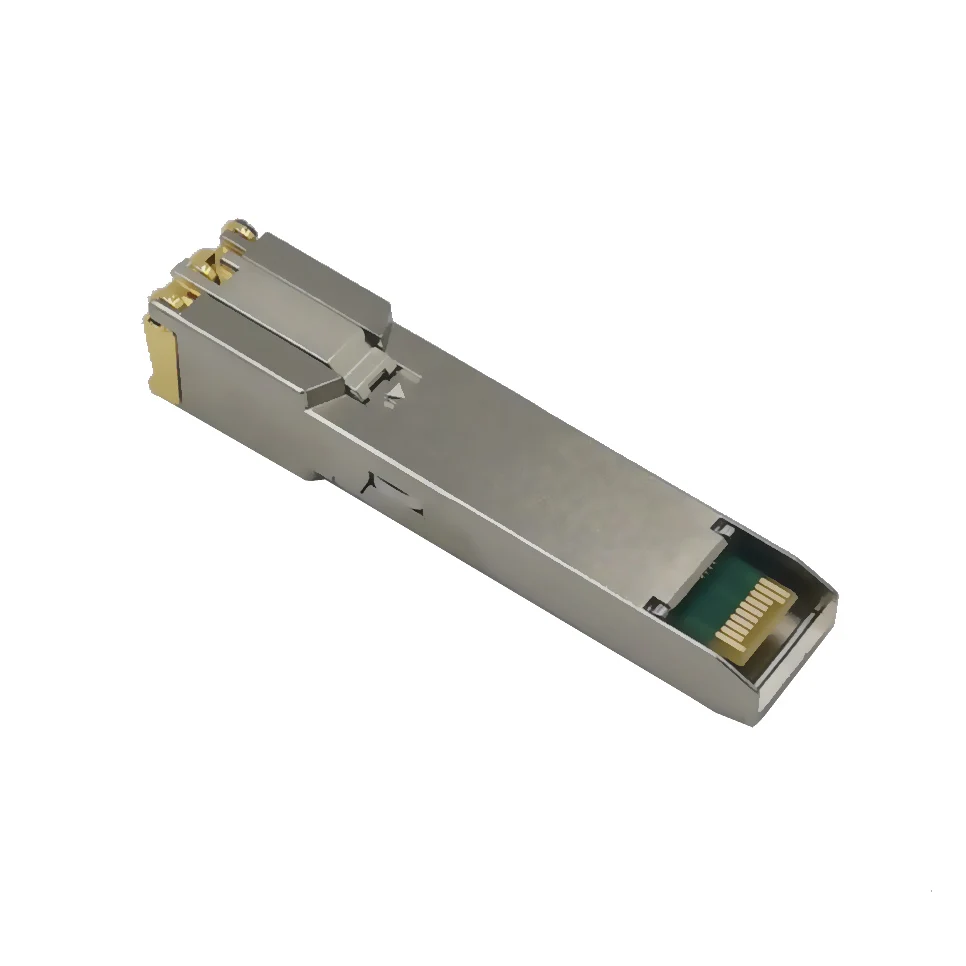 SFP Module RJ45 10/100/1000 Connector SFP Copper RJ45 SFP port Compatible with Cisco/Mikrotik Gigabit Ethernet Switch