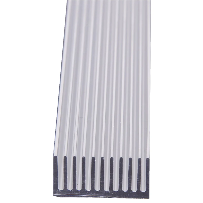 LED Heatsink Aluminum Heat Sink Radiator for 4pcs 3W 12pcs 1W LED Light,IC Electronic Chip Heat Dissipation Cooler - 300x25x12mm