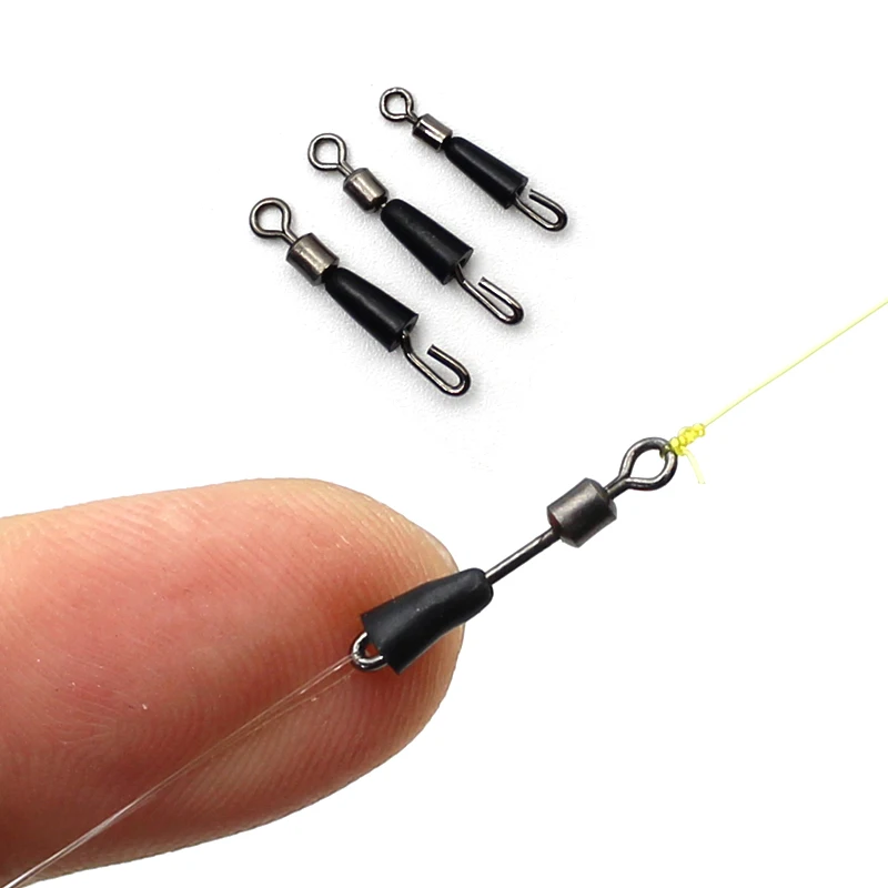 

20pcs Accessories for Carp Fishing Rolling Swivel Micro Swivel Carp rig micro rolling swivel Tackle Material Equipment