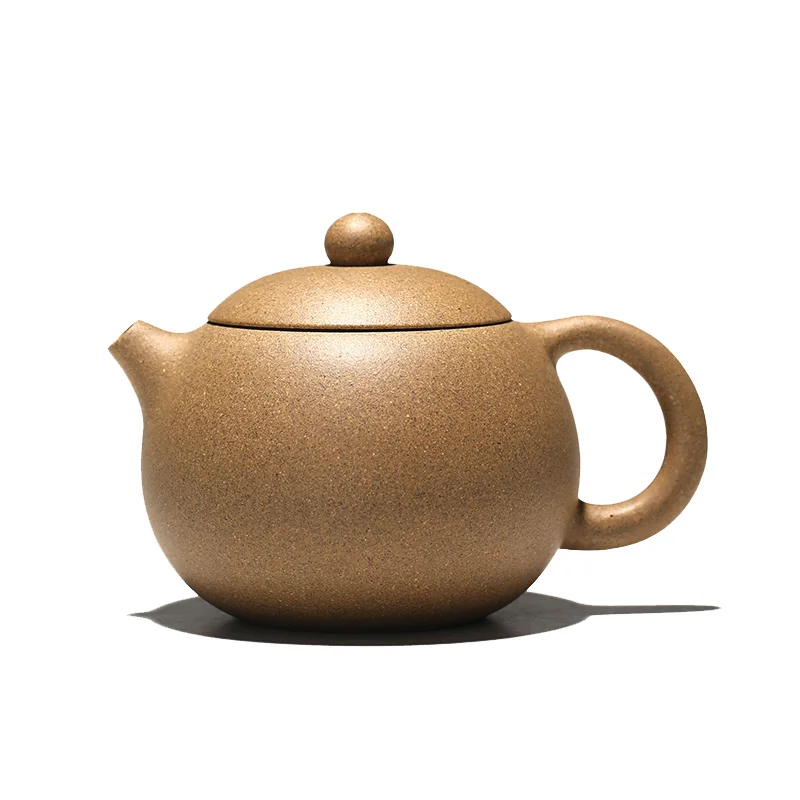 ★Monohydrate hall yixing recommended undressed ore handmade tea set suit household sesame mud xi shi pot of 260 ml