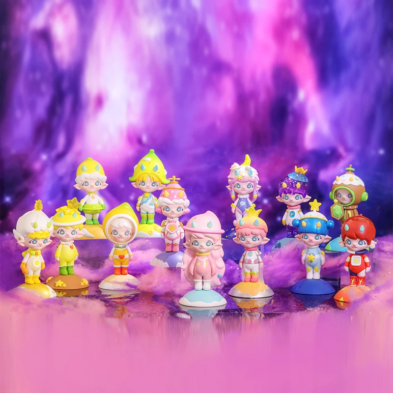 POP MART Zoe Obst Planeten Serie Zufällig Blind Box Spielzeug Figur Sammler Nettes Kind Kawaii Figur ActionToy Freies Verschiffen