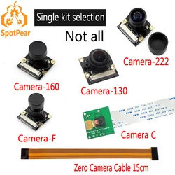 Raspberry Pi camera Zero Camera Cable Camera 130/160/222 degree Fisheye Night NoIR or day version