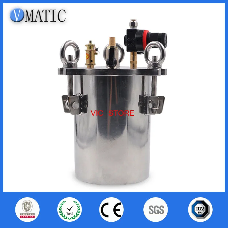 Free Shipping Automatic Quality Glue / Liquid Dispenser Valve Dispensing Equipment With Air Pressure Tank 1L