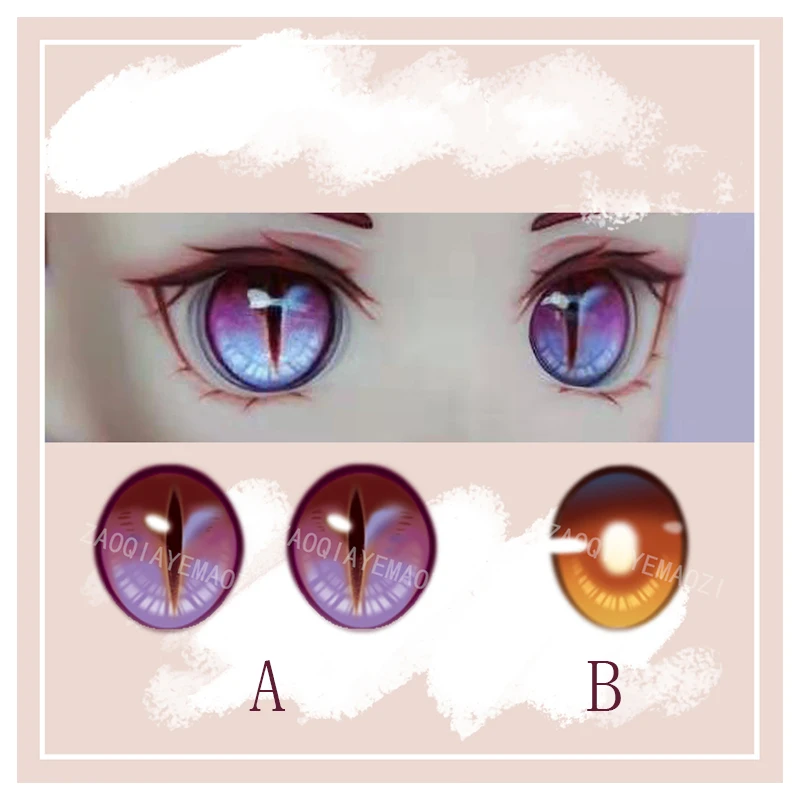 

Doll eyes 12mm-16mm-20mm-24mm bjd eyes for 1/8 1/6 1/4 1/3 BJD SD doll eyeballs doll cartoon eyes