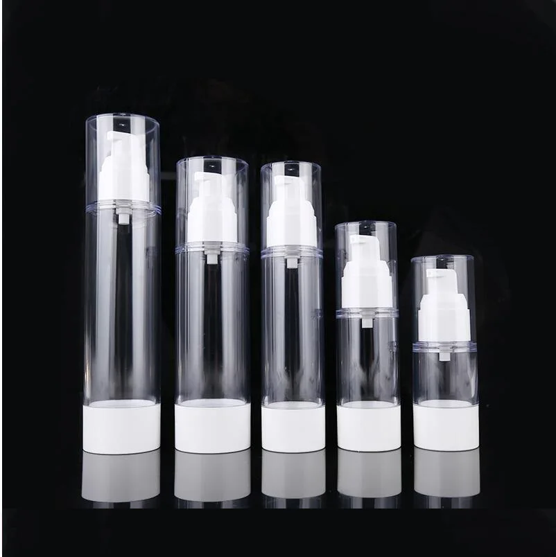 15ml  airless vacuum pump lotion bottle for lotion emulsion serum sunscreen liquid foundation whitening essence skin packing