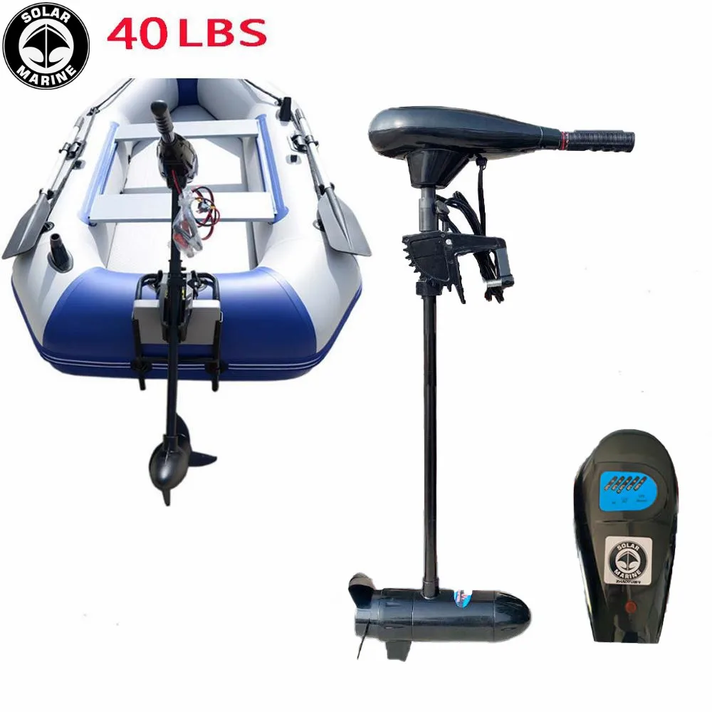 

DC12 V 40 LBS Outboard Engine Boat 380 W Electric Trolling Motor Boat Propeller For Fishing Boat Rowing Kayak Canoe