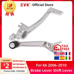 CVK Aluminium Gear Shift Lever Shifter Foot Pedal Gear Lever For Suzuki GSXR600 GSXR700 K6 K8 2006 2007 2008 2009 2010