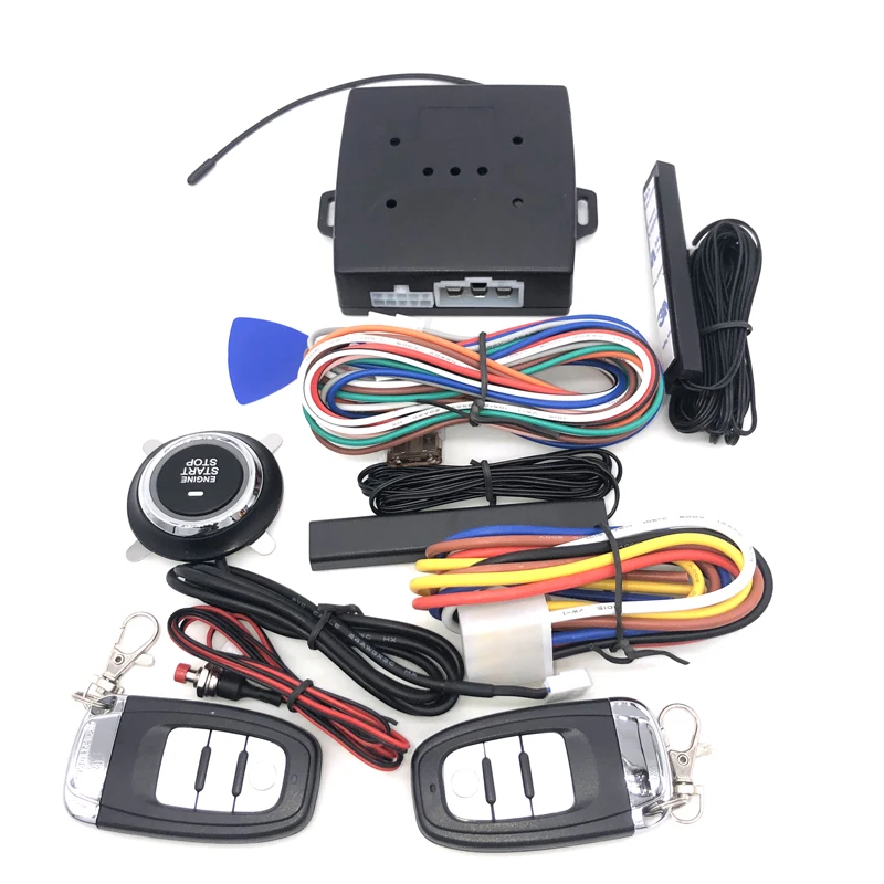 Управление через приложение, устройство для запуска двигателя, система сигнализации, кнопка запуска с одной кнопкой, Дистанционная система запуска, остановка, автомобильные аксессуары