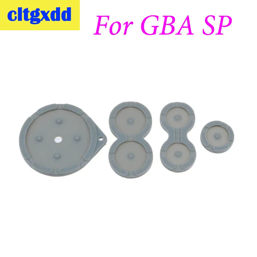 

cltgxdd 1Set Rubber Conductive Buttons A-B D-pad For Game Boy Advance GBA SP Silicone Start Select Keypad