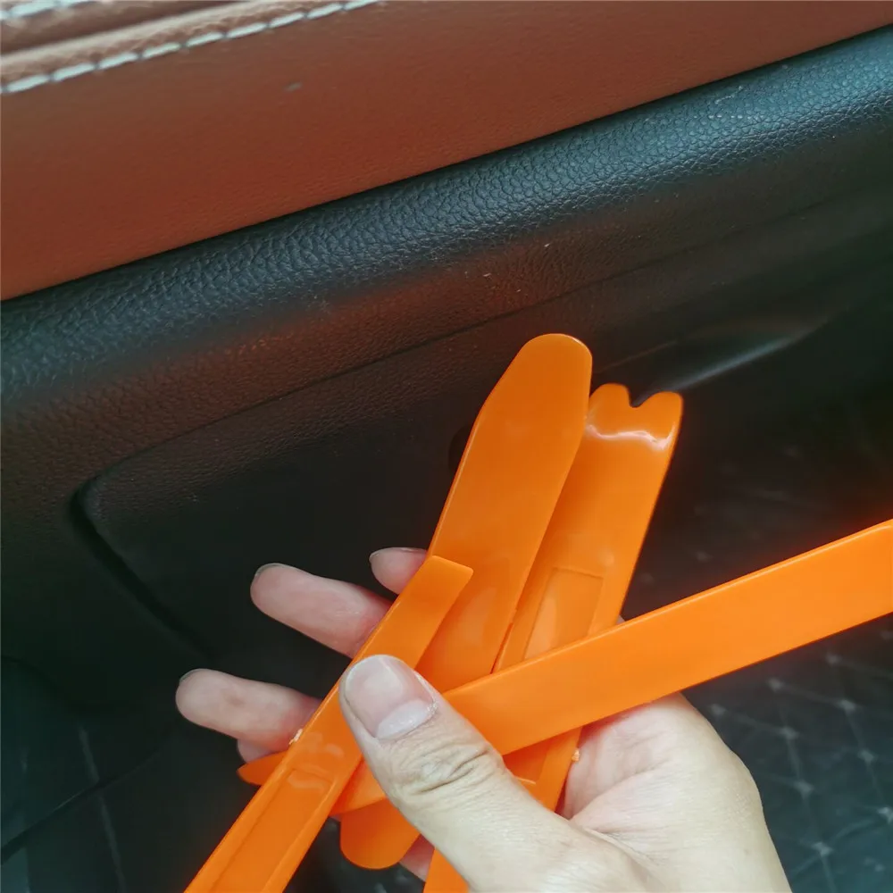 Neue 4 stücke Auto Auto Radio Panel Tür Clip Trim Dash Für Volkswagen VW POLO cc Tiguan Passat B5 B6 B7 Golf MK6 Jetta MK5 MK6 – Detail 5