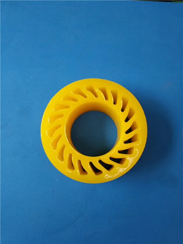 Carton Machinery Parts Polyurethane Sun Wheel Rubber Wheel 130*50*50