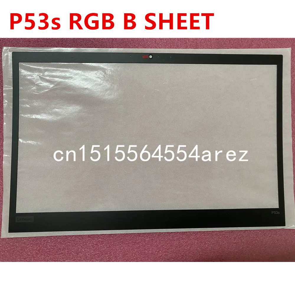 

New and Original for Lenovo ThinkPad P53s LCD Bezel Cover Sticker RGB B SHEET 5M10Z21187