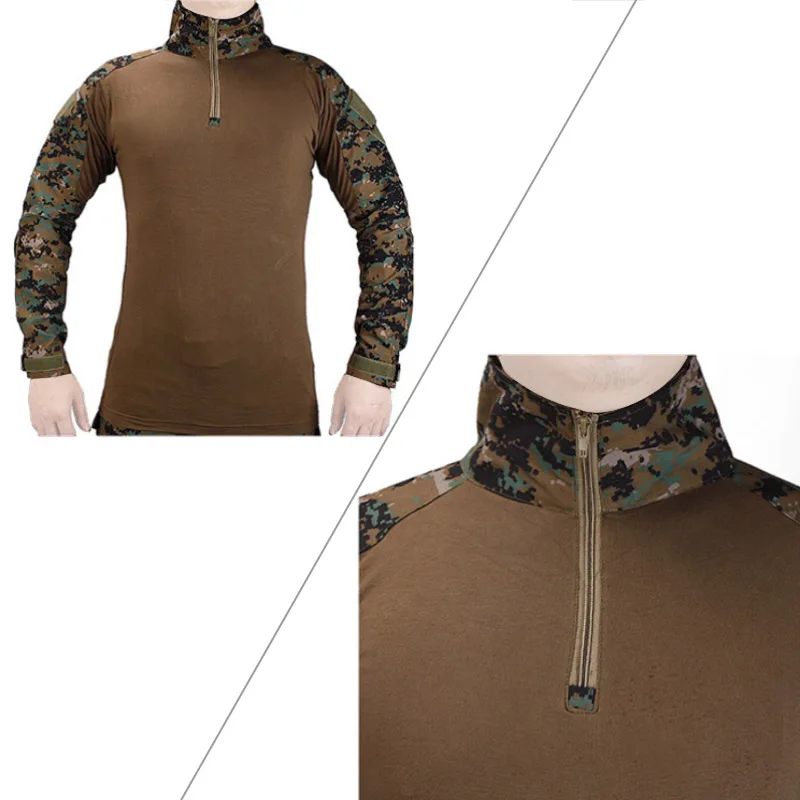VULVO BDU Uniforme Táctico Jungle Digital – Camisa y Pantalón - imagen 5