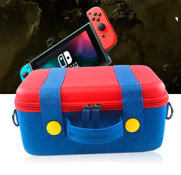 Multifunction Big Capacity EVA Portable Hard Shell Protective Storage Carrying Bag Case for Nintend Switch Accessories