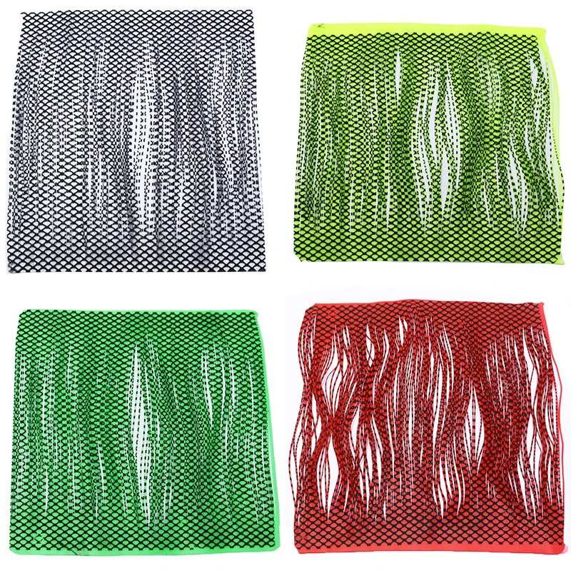 Royal Sissi 2pcs Total 400strands Grizzly Elastic Silicone Rubber Legs Saltwater Flies Charlie's Dells Crabs Fly Tying Materials - view 4