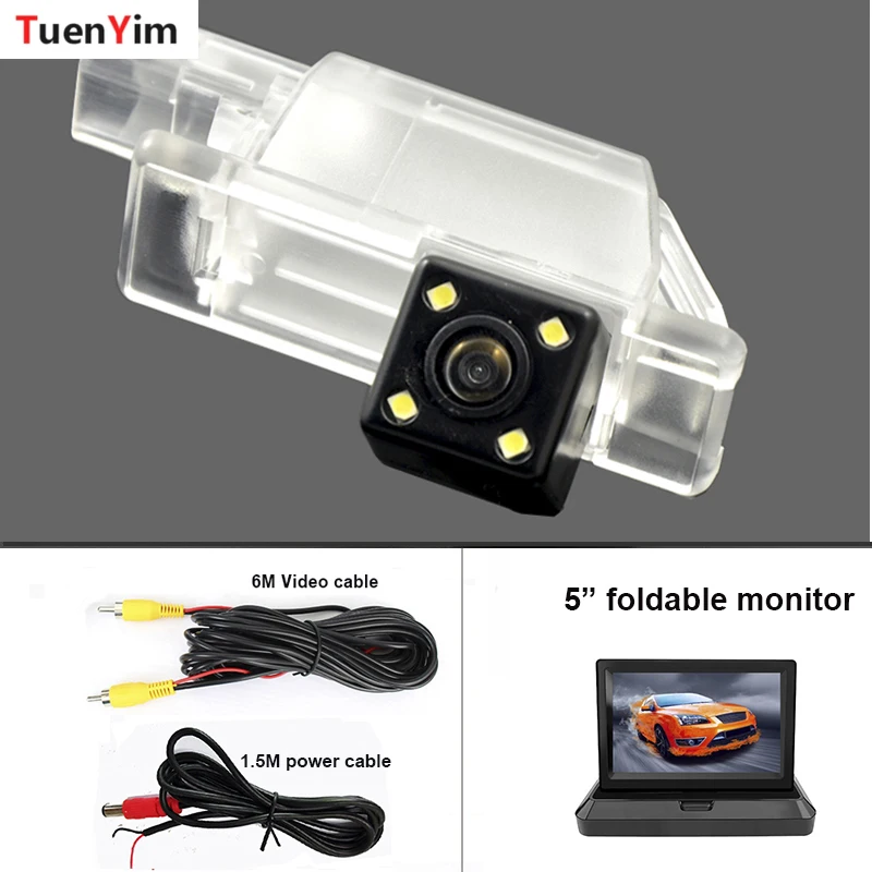 

Waterproof 4LED Rear View Camera For Peugeot 208 2012 2013 2014 2015 2016 2017 2018 Car Reverse Parking Accessories