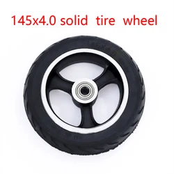 Fast Wheel Fo Widened Rear Wheel 6 Inch Electric Scooter 145x40 Solid Tire 6x2 Aluminum Wheel Tire