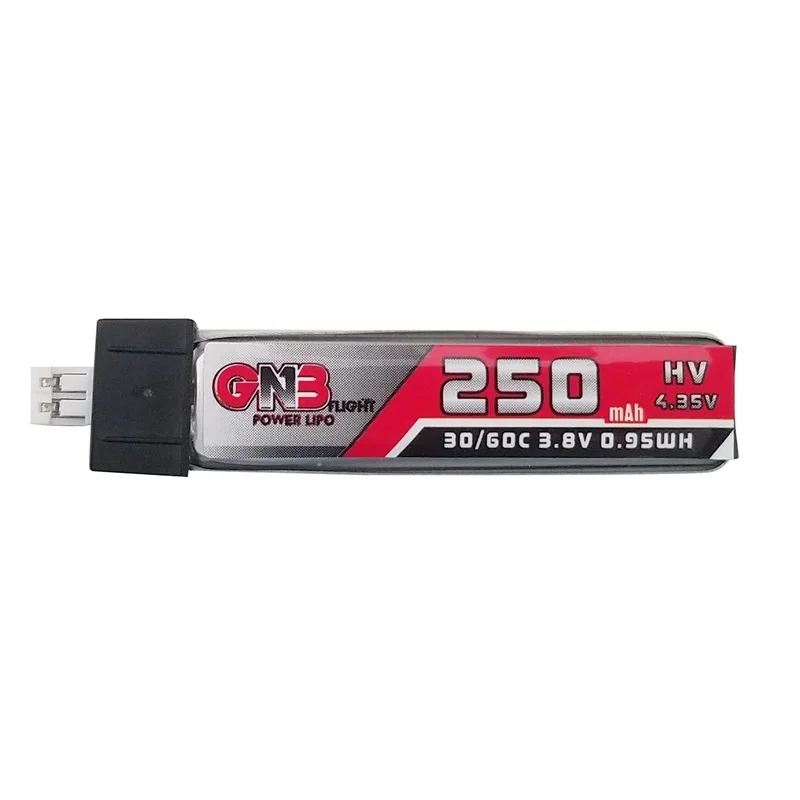 GNB 1S 250mAh 3.8V 30C/60C 4.35V HV Lipo batteria e caricabatterie per QX65 Blade Nano QX CPX MSR Inductrix FPV Tiny7 Beta65S Drone