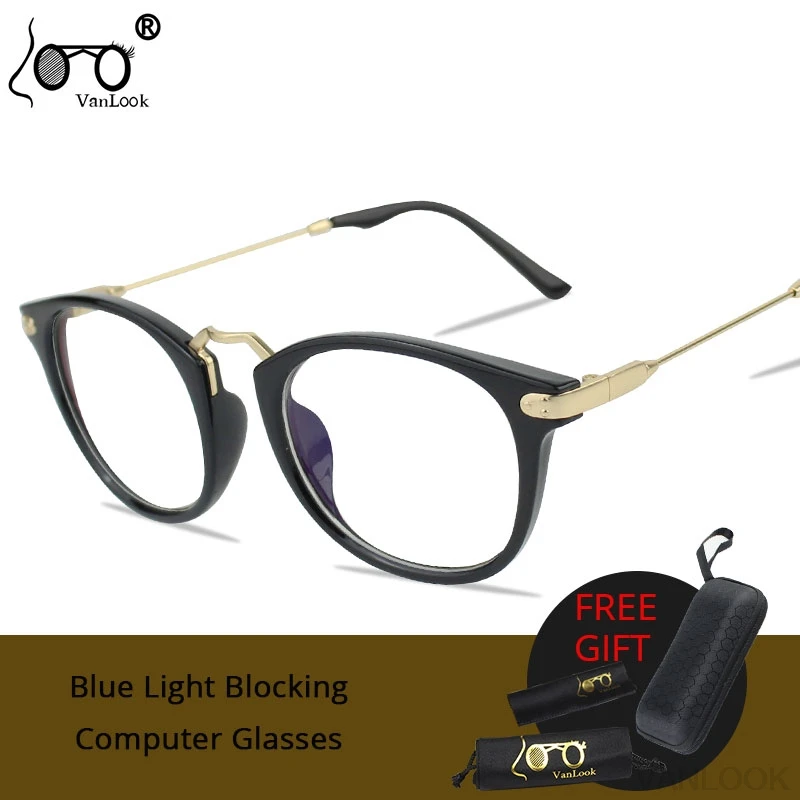 

Glasses For Computer Work Women Men Transparent Eyeglasses Fashion Spectacle Frame Oculos De Grau Female Anti Blue Ray Coating