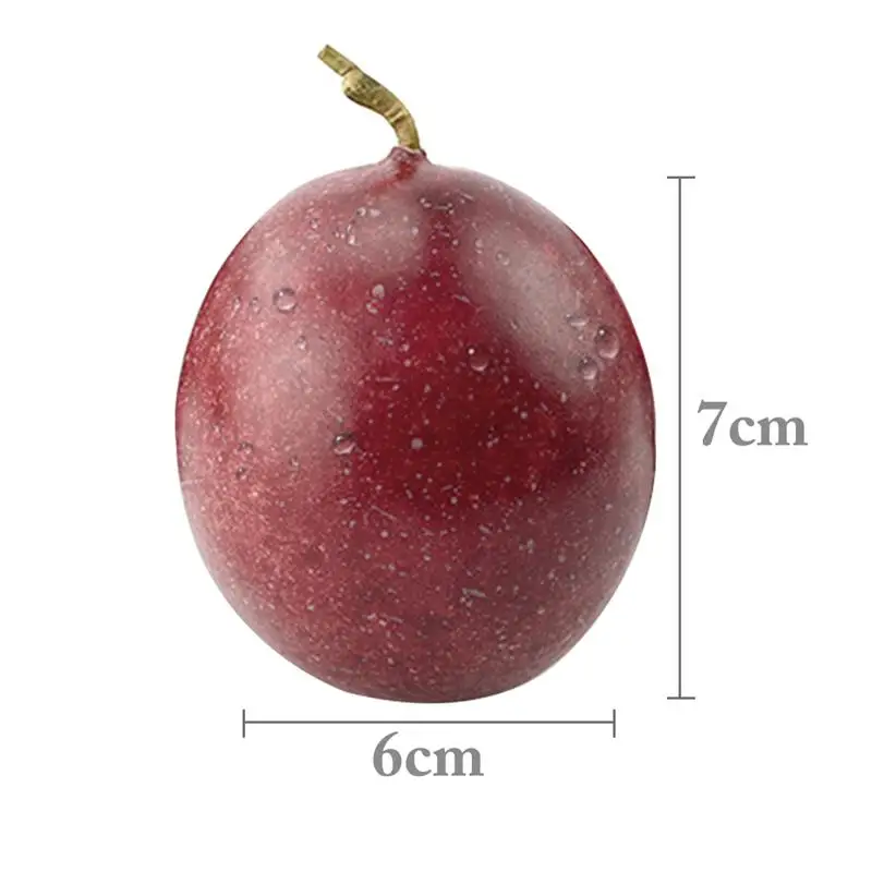 Artificial Passion Fruit Gold Berry Fake Fruit Home Decoration Simulation Ornament Craft Food Photography Props Home