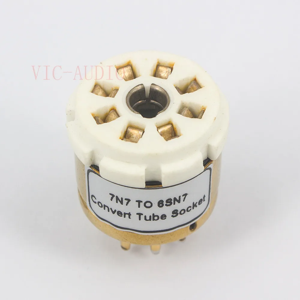 1 Stuk 7N7 Om 6SN7 Converteren Buis Socket Diy Audio Vacuümbuis Adapter Socket Converter Versterker Diy