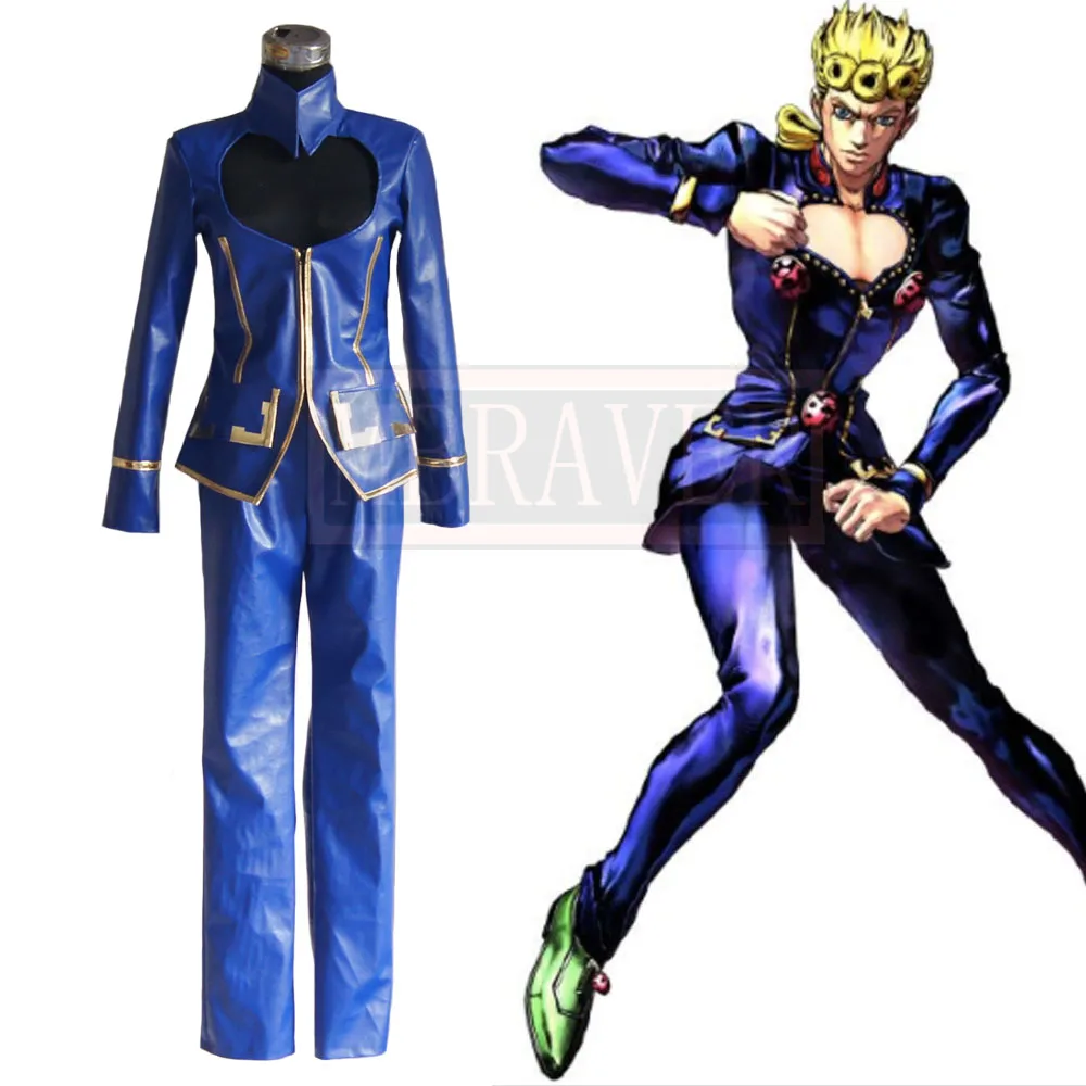 

Giorno Giovanna Cosplay Costume Cos Halloween Christmas Party Uniform Costom Made Any Sizes