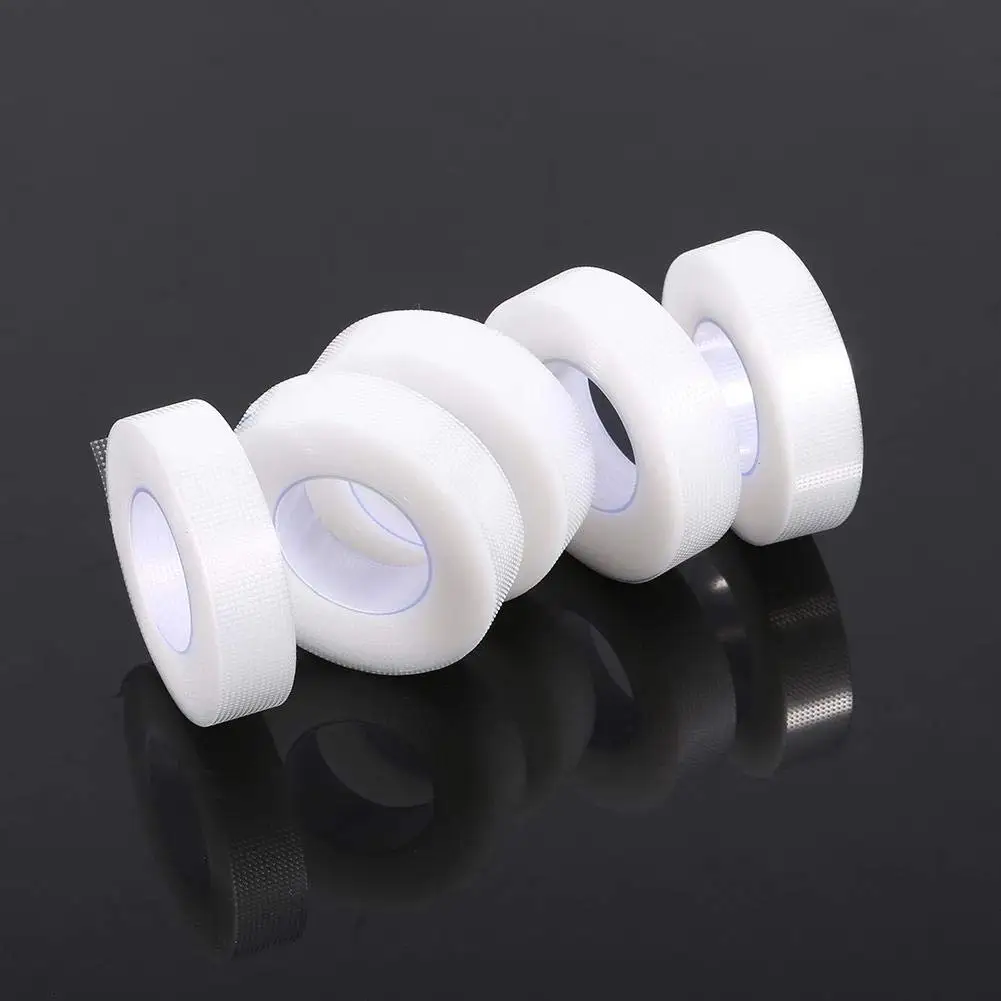 3/6/12 Roll Lash Tape Breathable Easy to Tear Isolation Eyelash Extension Under Eye Pad Tape PE Adhesive Grafting Tape