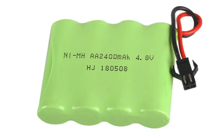 4.8V 2400mAh Ni-Mh Battery With 5 in 1 Charger For Remote Control Toys Lighting Electric Tool AA Group RC TOYS Battery Group