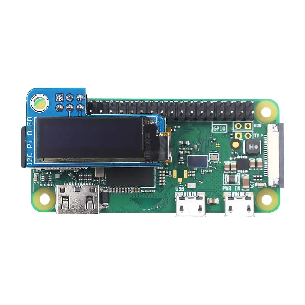 

XiaoR Geek PiOLED - 128x32 0,91 дюймов OLED для Raspberry Pi
