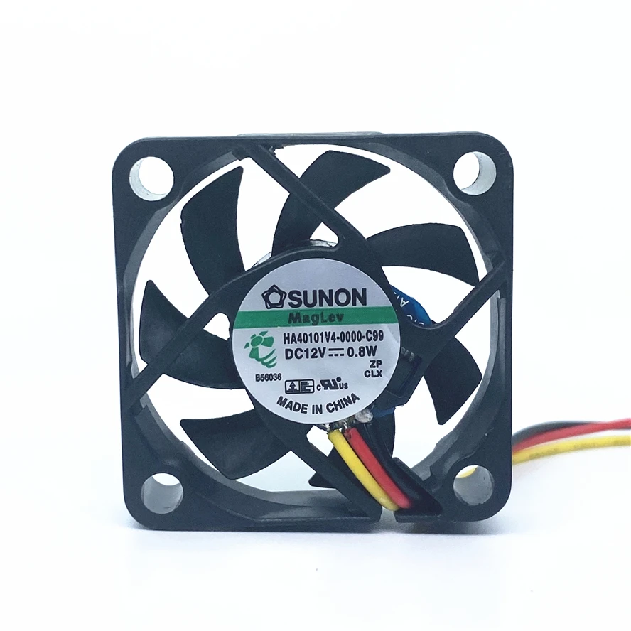 SUNON Maglev 4010 40mm 40x40x10mm Wentylator chłodzący 4CM HA40101V4-0000-c99 DC12V 0.8W Do drukarki 3D Wentylator North Bridge Chip 3pin