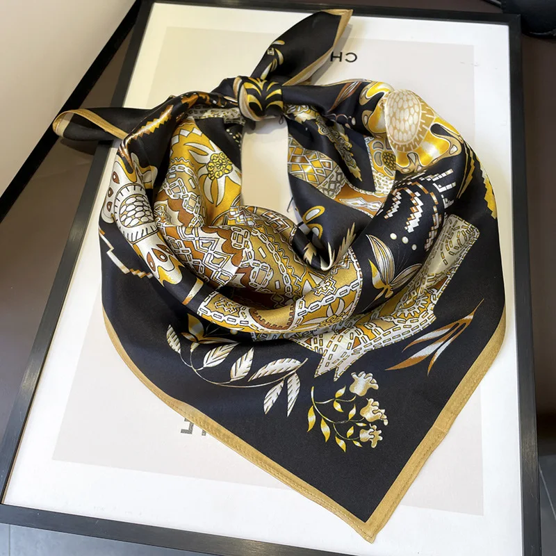 100 % natural silk mulberry scarf Women Fashion Neck Scarfs Office Lady Hair Foulard Kerchief Female Bandana Shawl Scarves