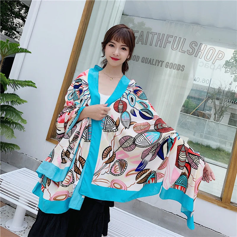 Cover-Ups for Women Large Beach Dress Bikini Bathing Swimwear Sarong Wrap Scarf Star with the Same Paragraph 135x190cm Travel