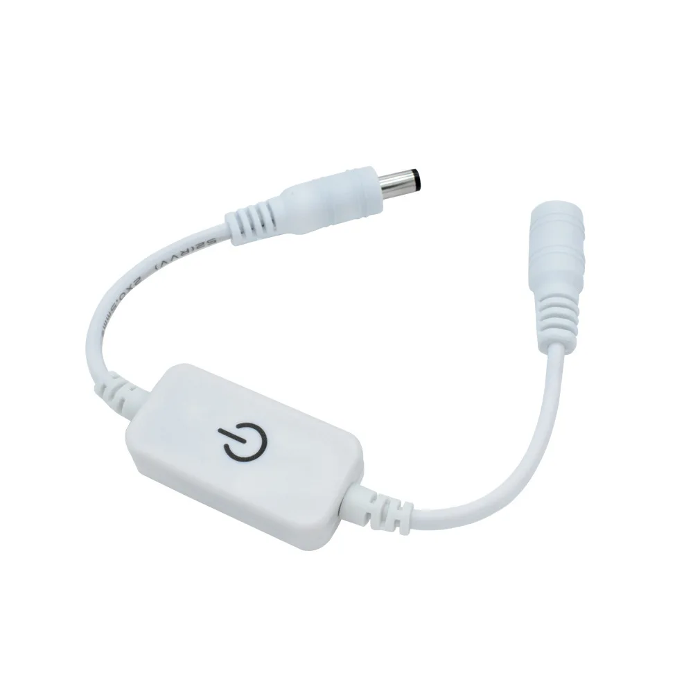DC 12V-24V Touch Switch For LED Strip Light Touch Dimmer LED Tape Switch For Connecting Single Color LED Strip